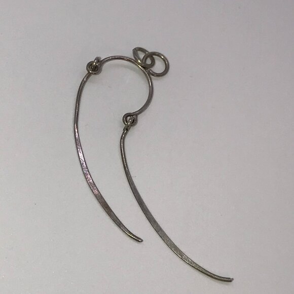 Sterling Silver Wishbone Bridle Pendant - Picture 2 of 16